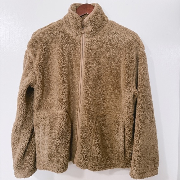 Chaps Brown Teddy Jacket - Picture 1 of 3